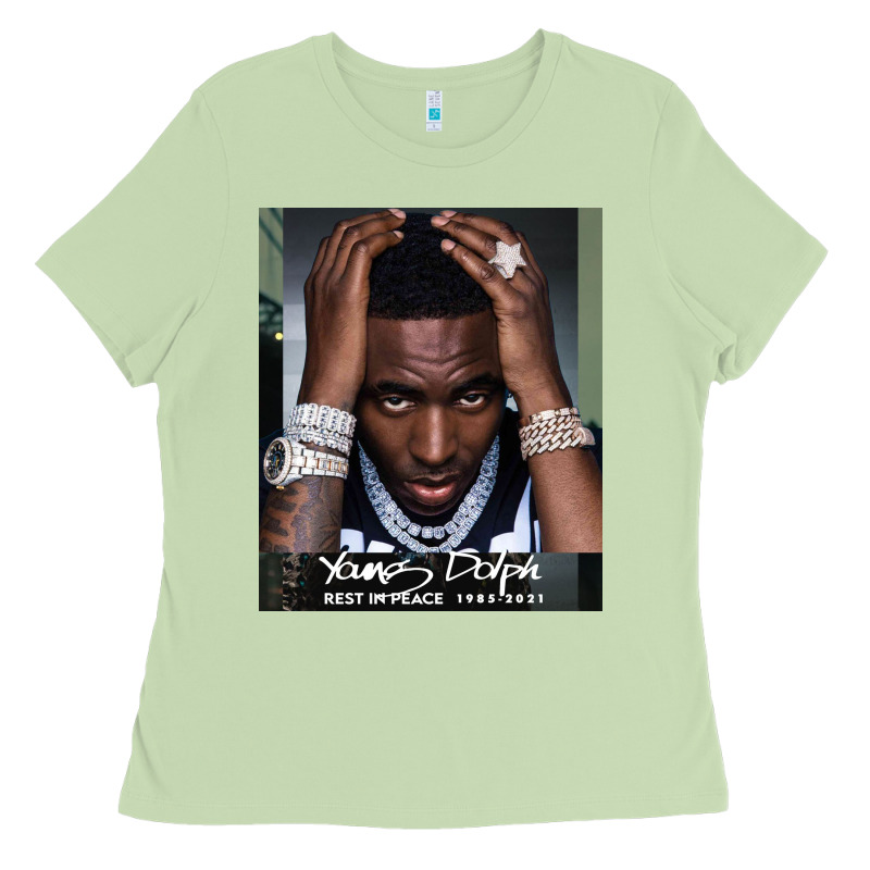 Rest In Peace Young Dolph Ladies Tee by artisFamous | Teevron