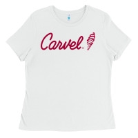 White Carvel (Ice Cream) Cafe Ladies Tee - artisFamous