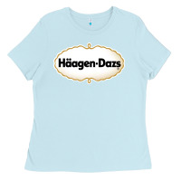 Baby Blue häagen dazs Cafe and Resto Ladies Tee - artisFamous