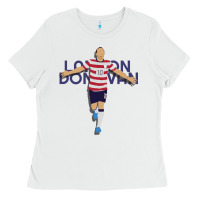 White Landon Donovan Ladies Tee - artisFamous