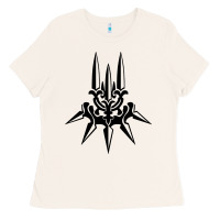 Bone yorha white insignia Ladies Tee - artisFamous
