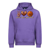 Tulip peace love basketball Urban Hoodie - JahusDesignShop