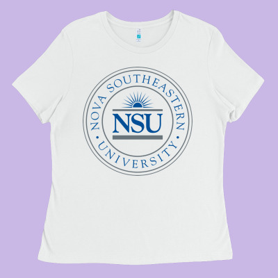 Nova University Ladies Tee Designed By Artisfamous
