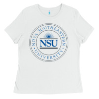 White nova university Ladies Tee - artisFamous