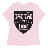 Bubblegum Pink northumbria university new coat of arms Ladies Tee - artisFamous