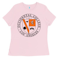 Bubblegum Pink occidental college Ladies Tee - artisFamous