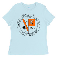 Baby Blue occidental college Ladies Tee - artisFamous