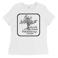 White pitzer college seal, cali Ladies Tee - artisFamous