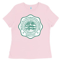 Bubblegum Pink ohio university Ladies Tee - artisFamous