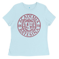 Baby Blue seal bates college Ladies Tee - artisFamous