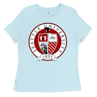 Baby Blue seattle university Ladies Tee - artisFamous