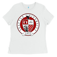 White seattle university Ladies Tee - artisFamous
