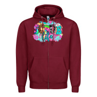 Burgundy scrub life Zipper Hoodie - AdoDesignShop
