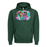 Sports Green scrub life Zipper Hoodie - AdoDesignShop
