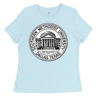 Baby Blue southern methodist university Ladies Tee - artisFamous