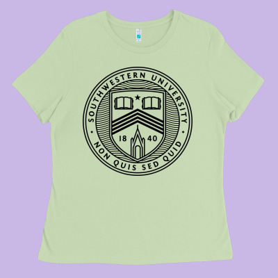 Southwestern University Ladies Tee Designed By Artisfamous