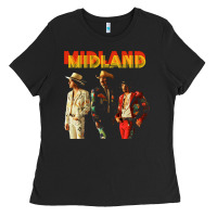 Black midland Ladies Tee - artisFamous