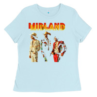 Baby Blue midland Ladies Tee - artisFamous