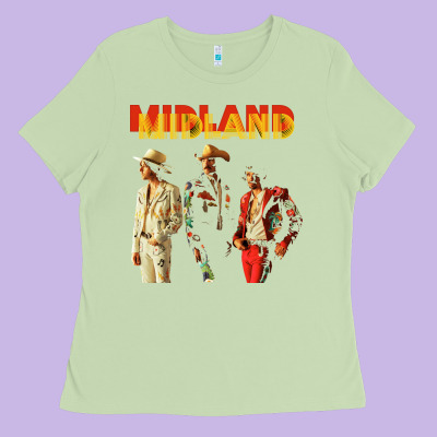 Midland Ladies Tee Designed By Artisfamous