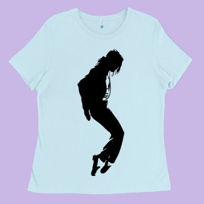 Michael Jackson Ladies Tee Designed By Artisfamous