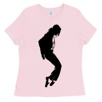 Bubblegum Pink michael jackson Ladies Tee - artisFamous
