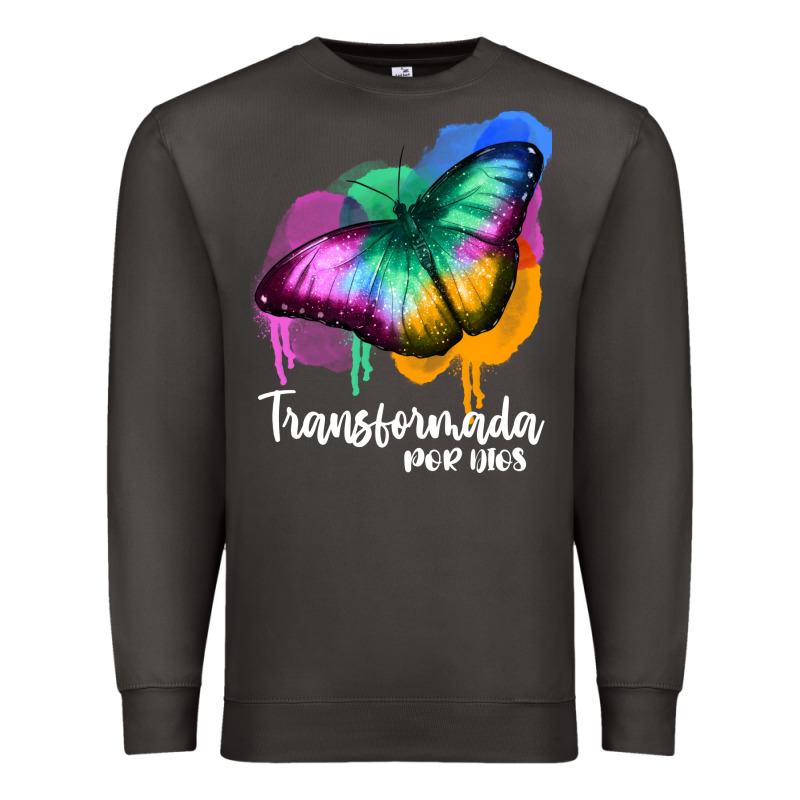 Transformada Por Dios Premium Sweatshirt by JahusDesignShop | Teevron