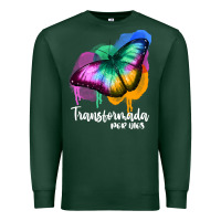 Sports Green transformada por dios Premium Sweatshirt - JahusDesignShop