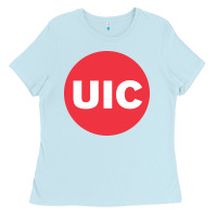 Baby Blue university of illinois at chicago circle Ladies Tee - artisFamous