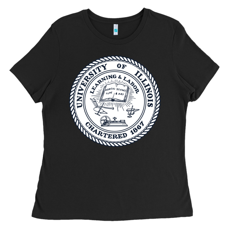 University Of Illinois Ladies Tee by artisFamous | Teevron