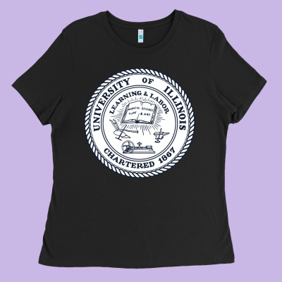 University Of Illinois Ladies Tee Designed By Artisfamous