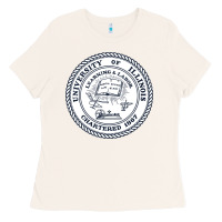 Bone university of illinois Ladies Tee - artisFamous