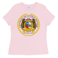 Bubblegum Pink university of central missouri Ladies Tee - artisFamous