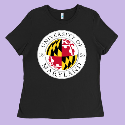 University Of Maryland Ladies Tee Designed By Artisfamous