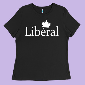 Liberal Party Of Canada Ladies Tee Designed By Artisfamous