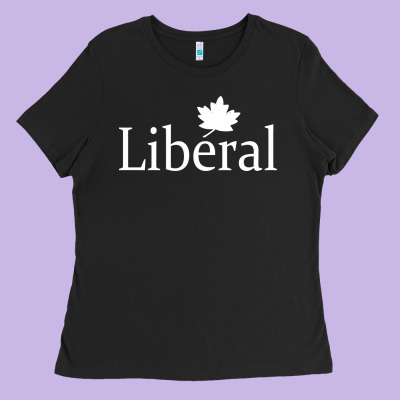 Liberal Party Of Canada Ladies Tee Designed By Artisfamous