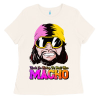Bone randy wrestler Ladies Tee - artisFamous
