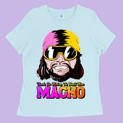 Randy Wrestler Ladies Tee Designed By Artisfamous