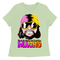 Matcha randy wrestler Ladies Tee - artisFamous