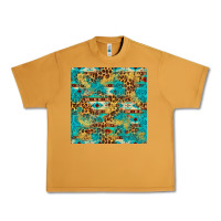 Peanut Butter western aztec leopard glitter seamless pattern Urban Heavy Tee - FaDigitalArtStudio