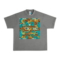 Tornado western aztec leopard glitter seamless pattern Urban Heavy Tee - FaDigitalArtStudio