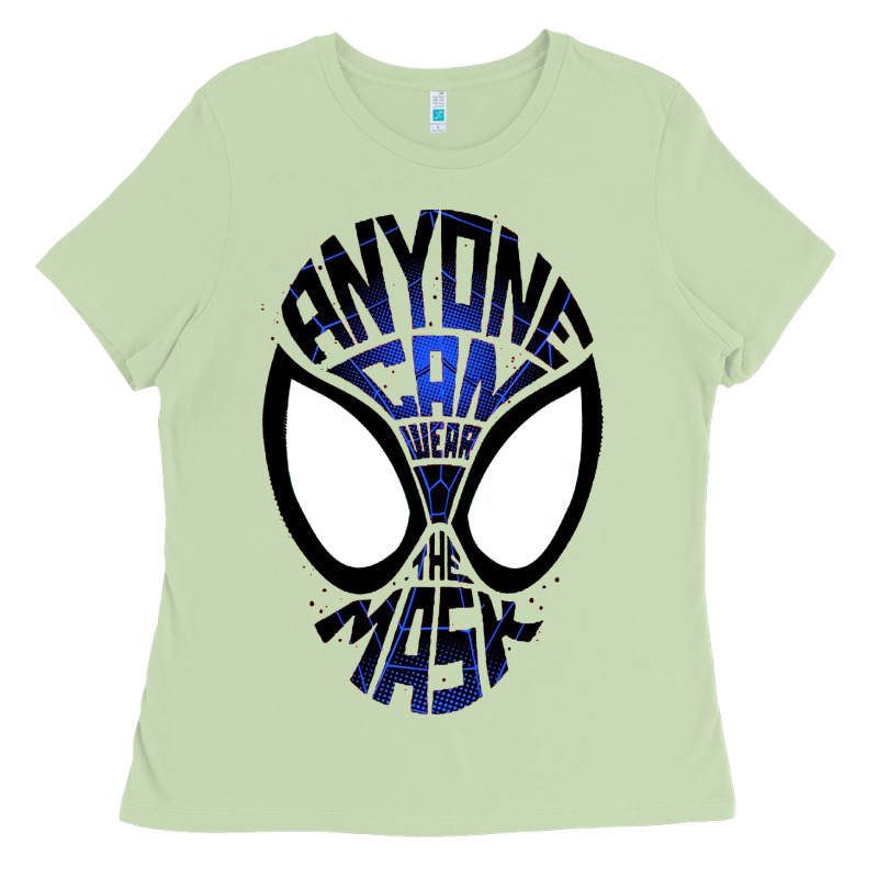 Anyone Can Wear The Mask Ladies Tee by artisFamous | Teevron