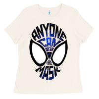 Bone anyone can wear the mask Ladies Tee - artisFamous