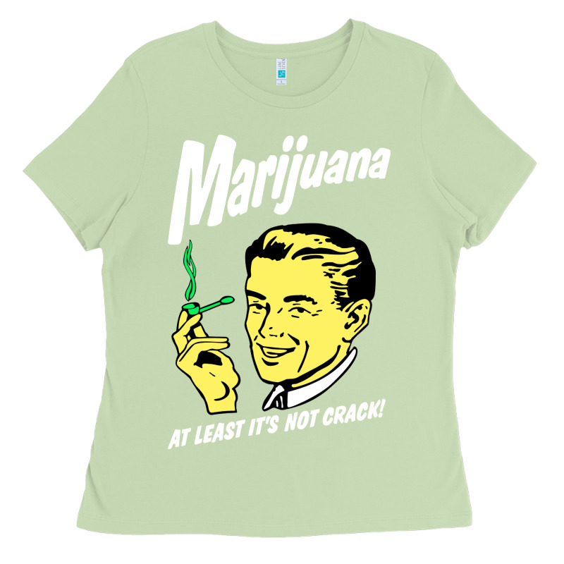 Smoking Marijuana Ladies Tee by artisFamous | Teevron