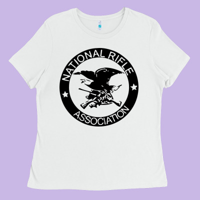 National Rifle Association Ladies Tee Designed By Artisfamous