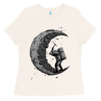 Bone digging the moon Ladies Tee - artisFamous