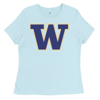 Baby Blue washington Ladies Tee - artisFamous