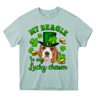 Arona st.patricks day my beagle is my lucky charm Heavy Core Tee - RanaPortraitStore