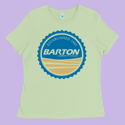 Barton Community College Ladies Tee Designed By Artisfamous