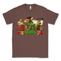 Chestnut teacher claus christmas Classic Tee - CowGirlArtShop