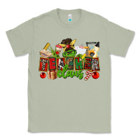 Matcha teacher claus christmas Classic Tee - CowGirlArtShop